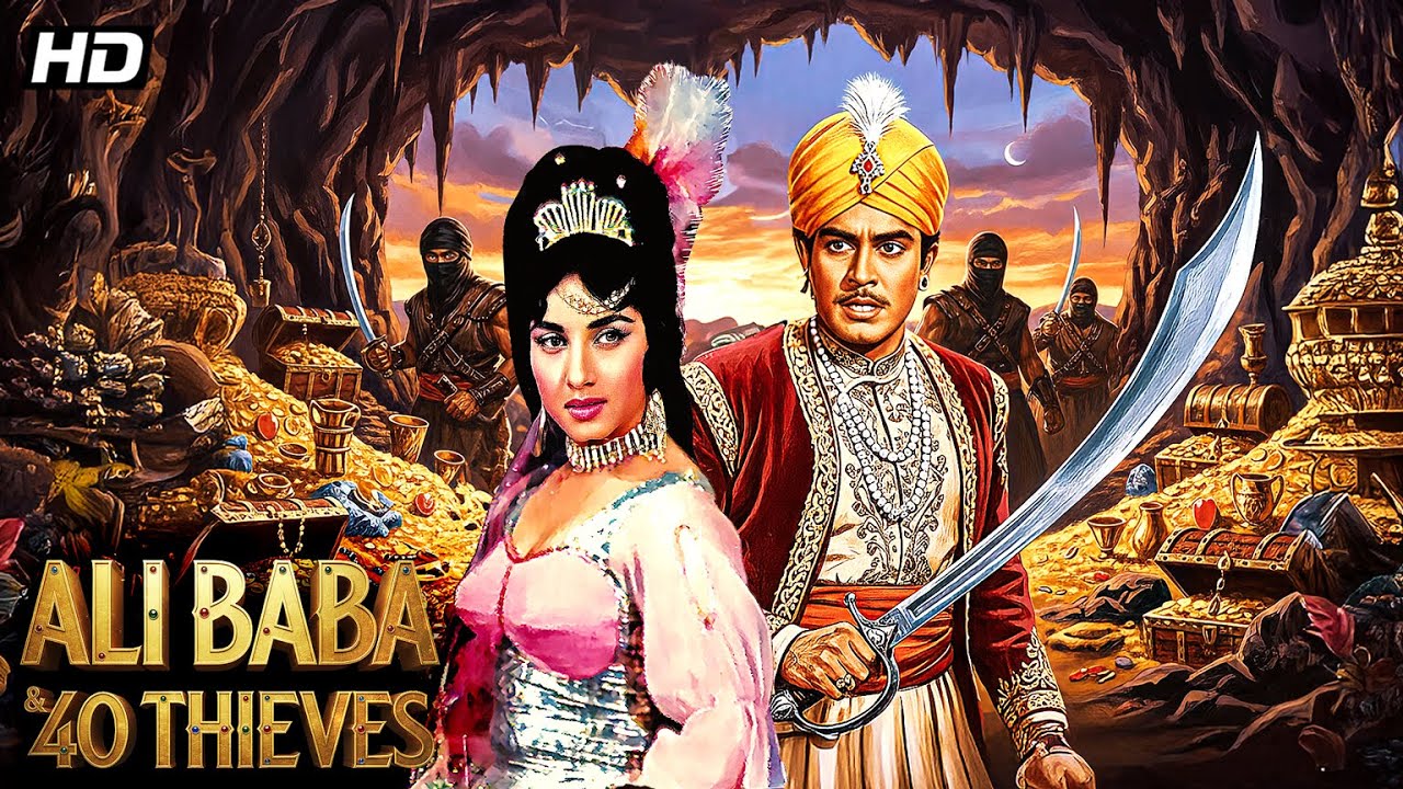 Alibaba & 40 Thieves (1966) - Superhit Hindi Movie | Sanjeev Kumar, L. Vijayalakshmi