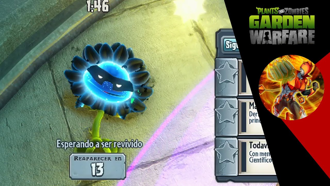 PVZ Garden Warfare Gameplay Online (No Commentary) Flor Sombria y Dr Chester