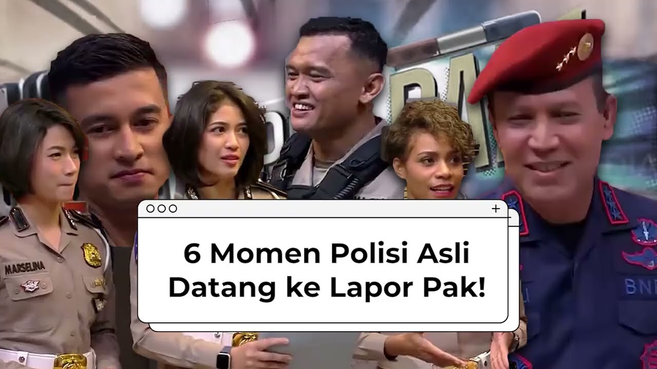 6 Momen POLISI BENERAN Datang Ke Kantor Lapor Pak! | PILIHAN MIMIN