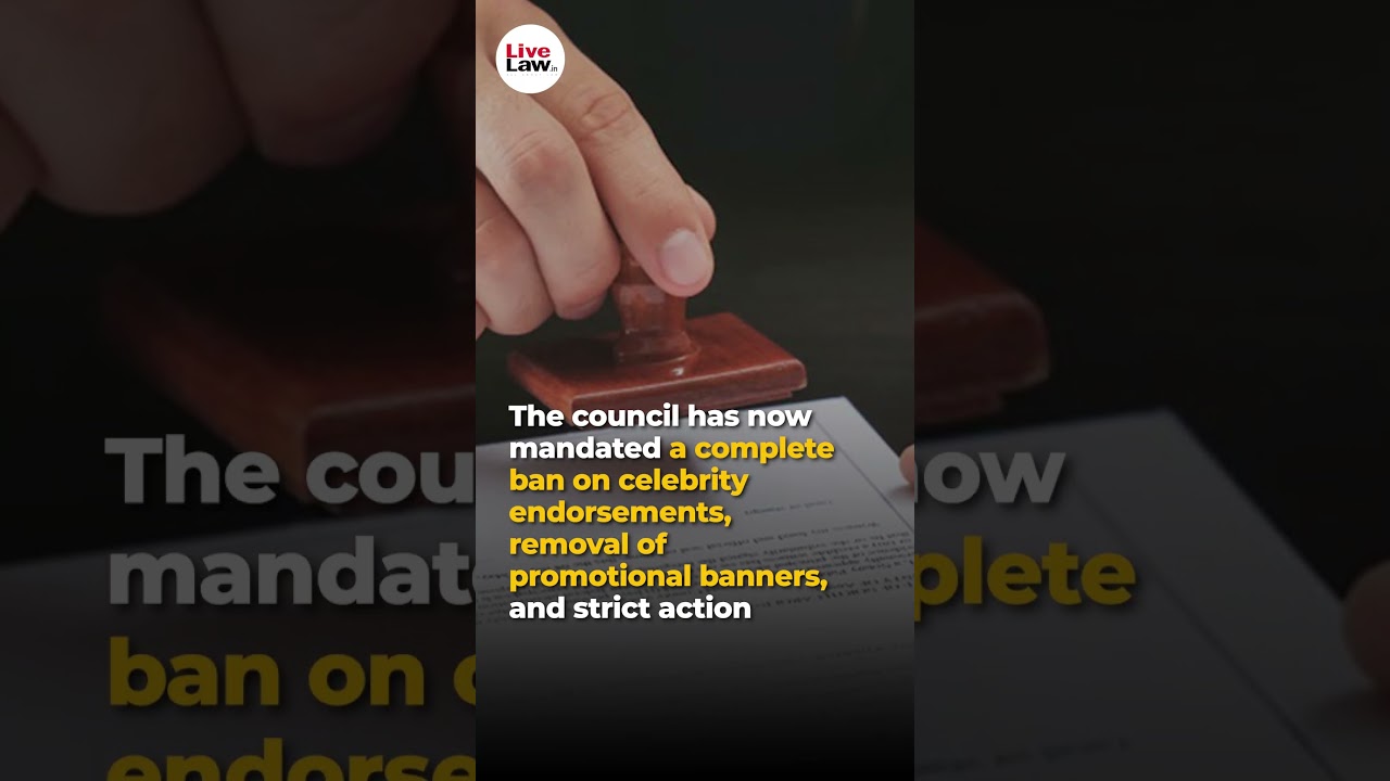 BCI Prohibits Lawyers From Using Celebrities, Social Media Ads For Promotion