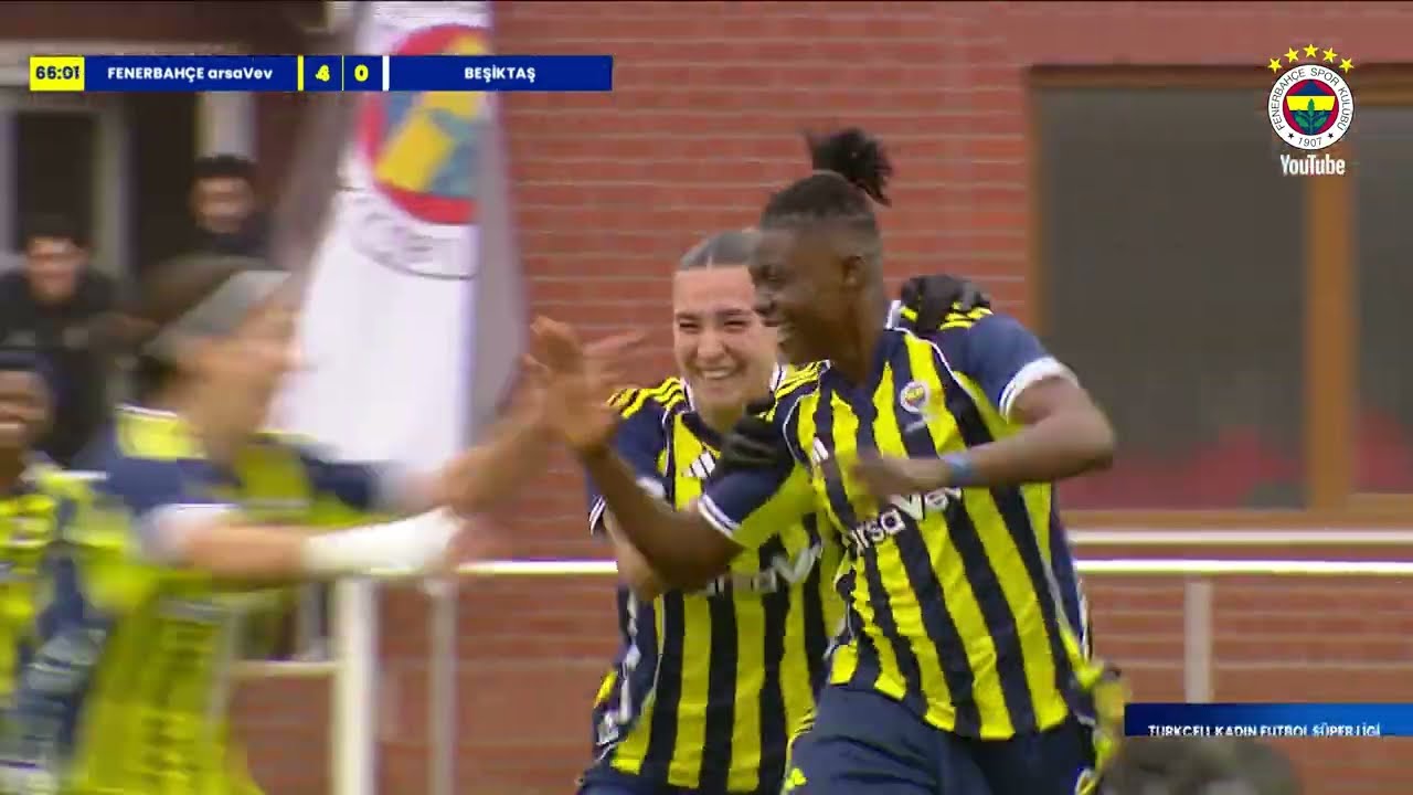 MAÇ ÖZETİ: Fenerbahçe arsaVev 4-1 Beşiktaş