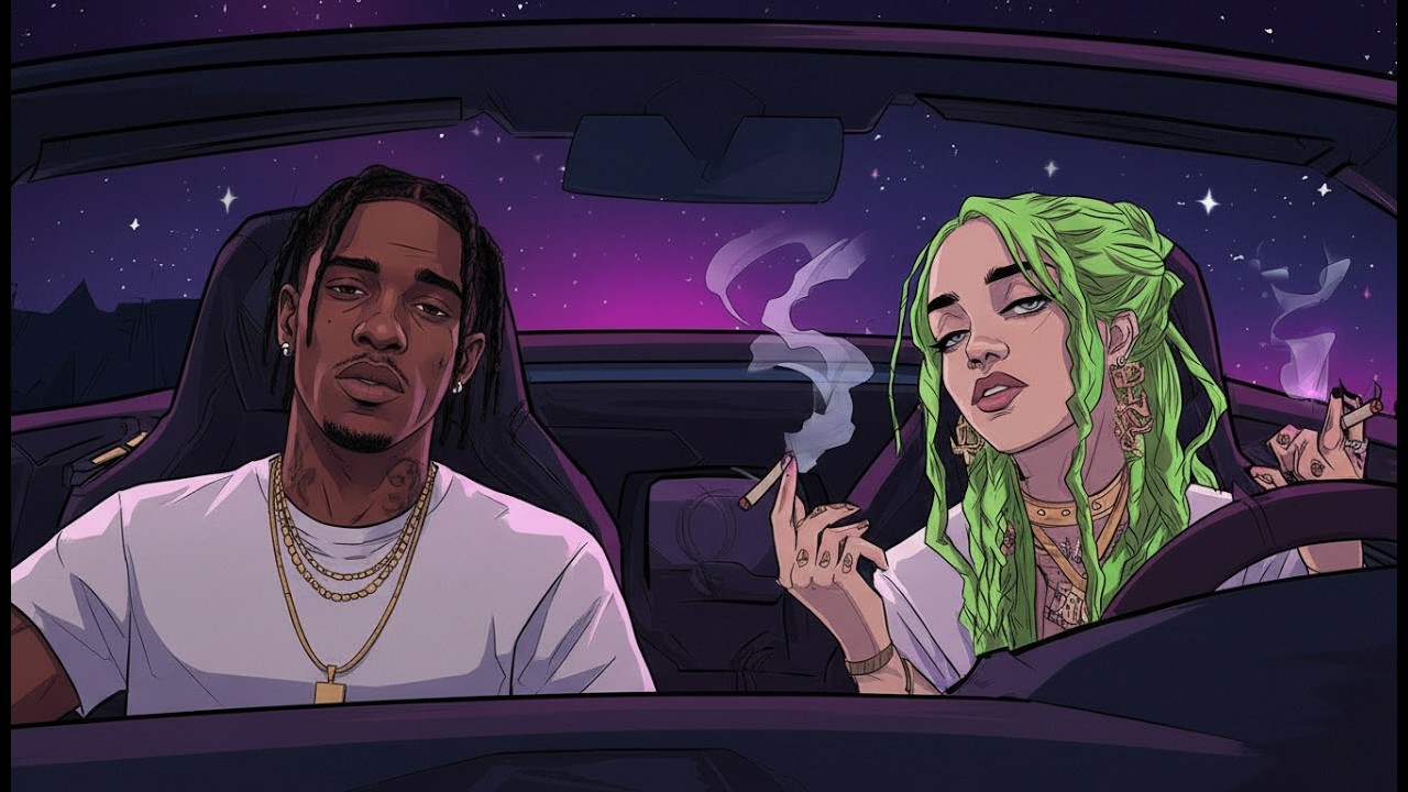 Neon Drift 420 — Last Mile to Dawn | Chill Rap Night Drive (1 Hour Mix)