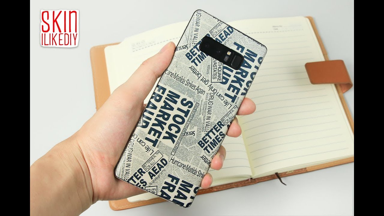 SkinART- I like DIY|Skin Samsung galaxy not 9  | Skin News paper.
