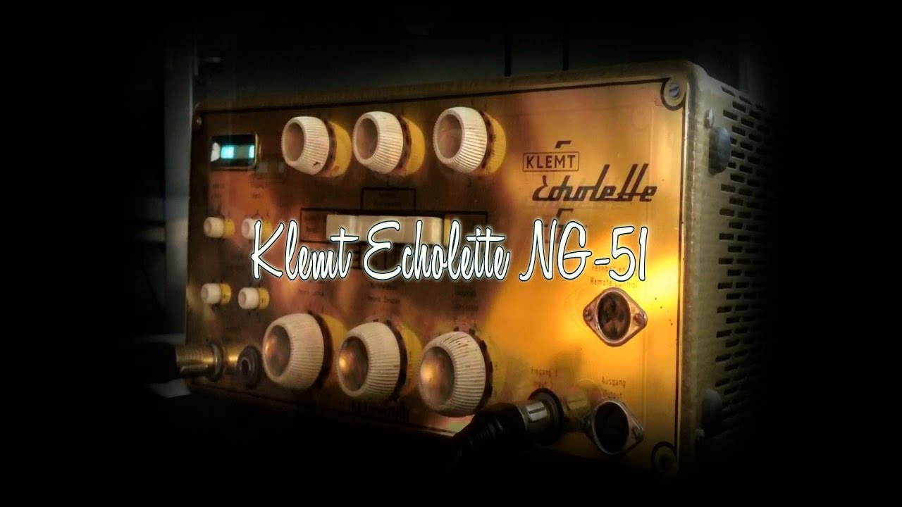 Klemt Echolette NG-51 Tube tape echo - 60's