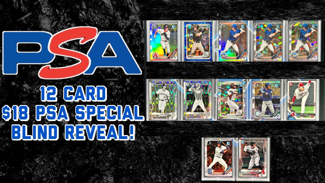PSA RETURN!! BLIND REVEAL FROM THE $18 SUMMER SPECIAL || SPORTS CARD INVESTING