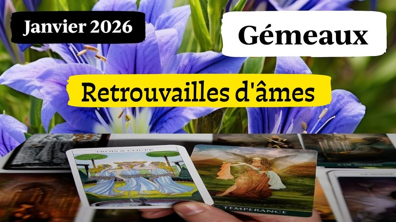 Gémeaux~ Retrouvailles d'âmes ~ Janvier 2026