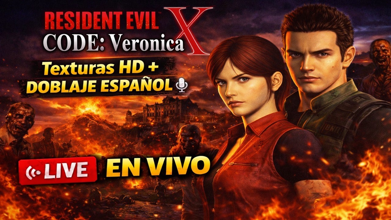 🧟‍♂️ MARATÓN RESIDENT EVIL 🔥 | De Zero a Requiem | Resident Evil Code Veronica HD + Doblaje Español