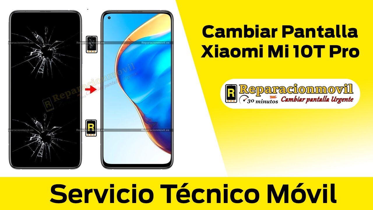 Cambiar pantalla Xiaomi Mi 10T Pro. Reparar Xiaomi Mi 10T Pro. Tutorial completo