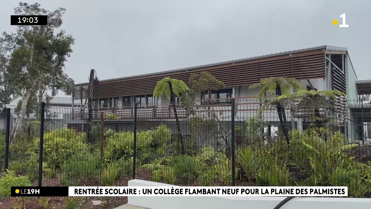 A la rentrée prochaine, les élèves de la Plaine des Palmistes inaugureront un nouveau collège