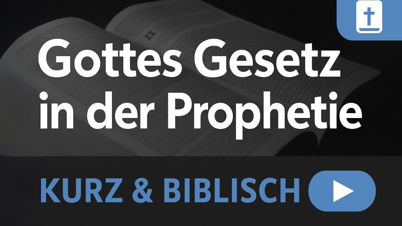 Gottes Gesetz in der Prophetie &ndash; abgeschafft oder best&auml;tigt?