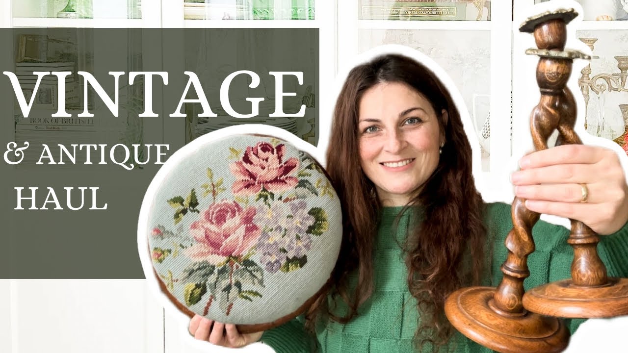 VINTAGE HOME DECOR HAUL | Antique homewares for resale | Reselling Business