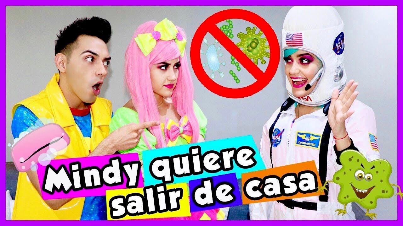 MINDY TRAVIESA / SHOW PIEDRA PAPEL O TIJERA / LÁVATE LAS MANOS / RAYARON LA PARED DE CASA /STAY HOME