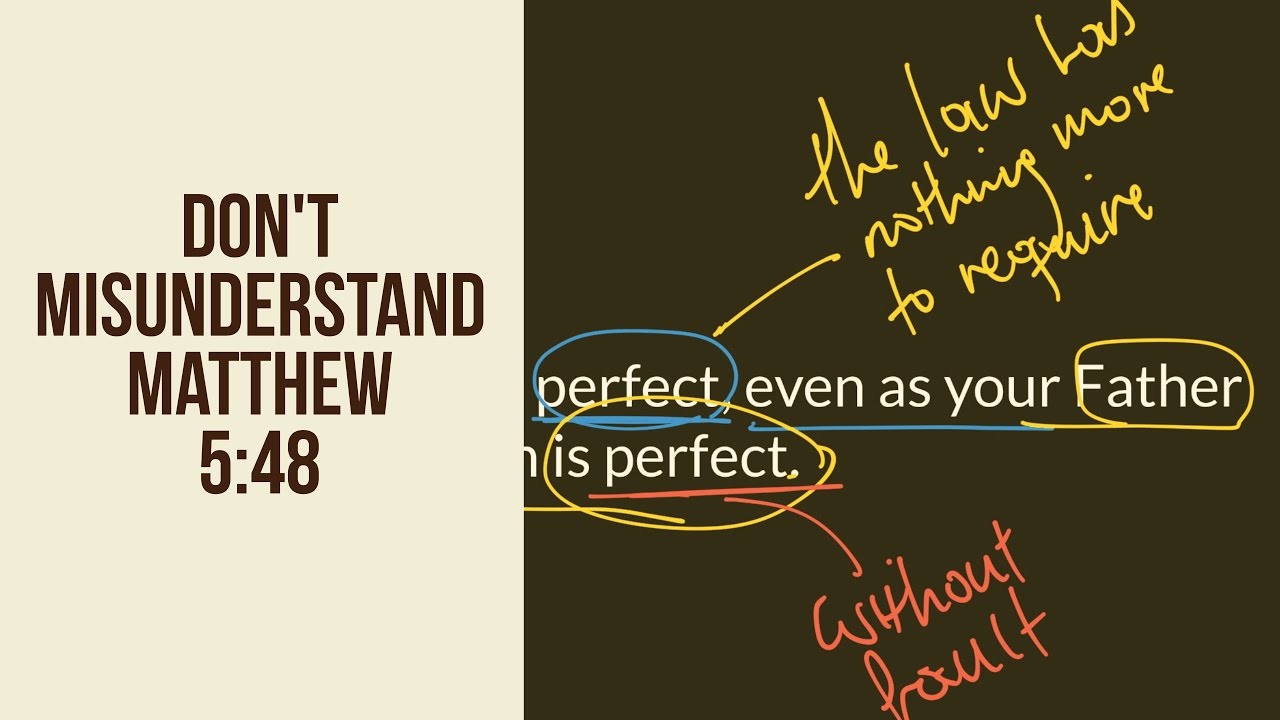 BibleBites: Don't Misunderstand Matthew 