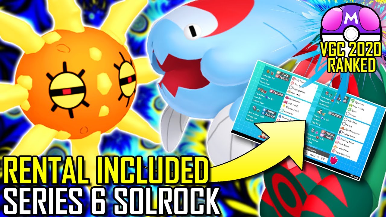 SERIES 6 SOLROCK TEAM | VGC 2020 | Pok&eacute;mon Sword & Shield - Pok&eacute;sports