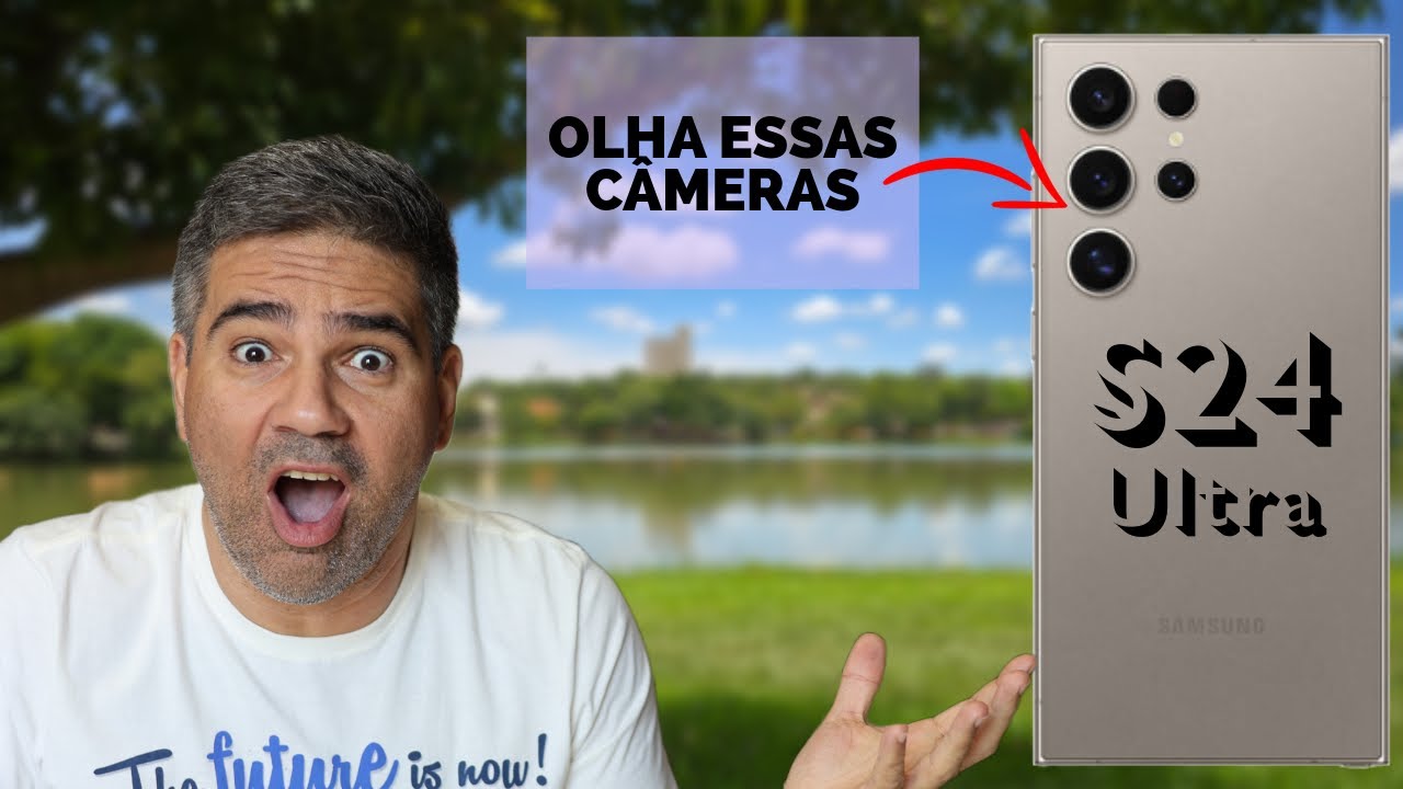 VEM VER ESSE TESTE DE CÂMERA DO GALAXY S24 ULTRA DA SAMSUNG