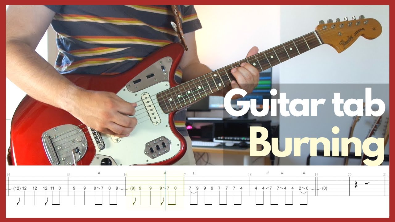 The Whitest Boy Alive - Burning (Guitar tabs)