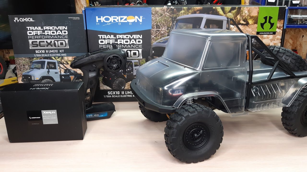 Axial SCX10 II UMG10 1/10 Scale Rock Crawler Kit. А он не плох.....