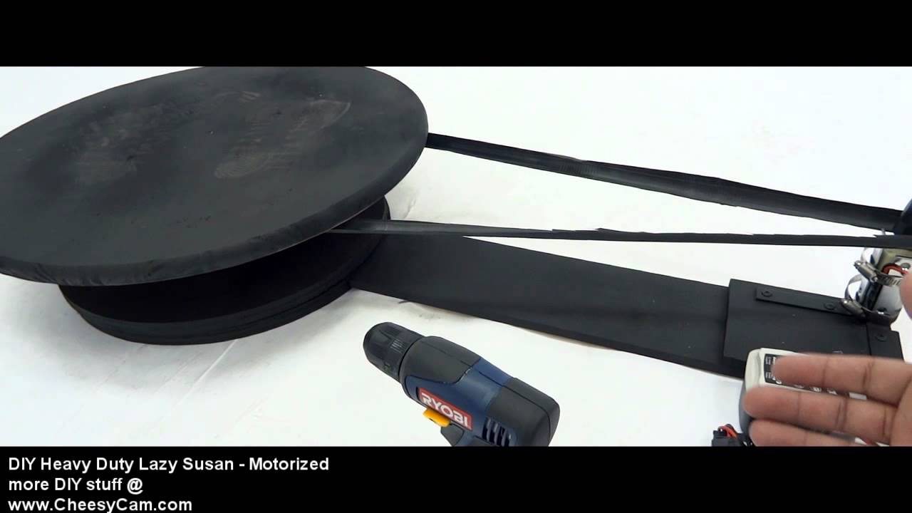 DIY Motorized Lazy Susan