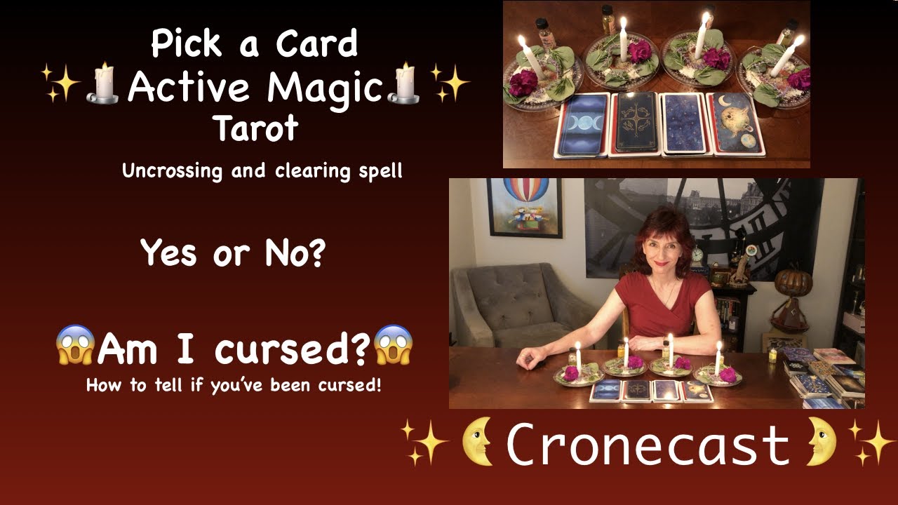Am I cursed? 😱✨🕯Yes or No Tarot Active Magic: Clear and Uncross spell Candle Magic🕯✨Pick a Card