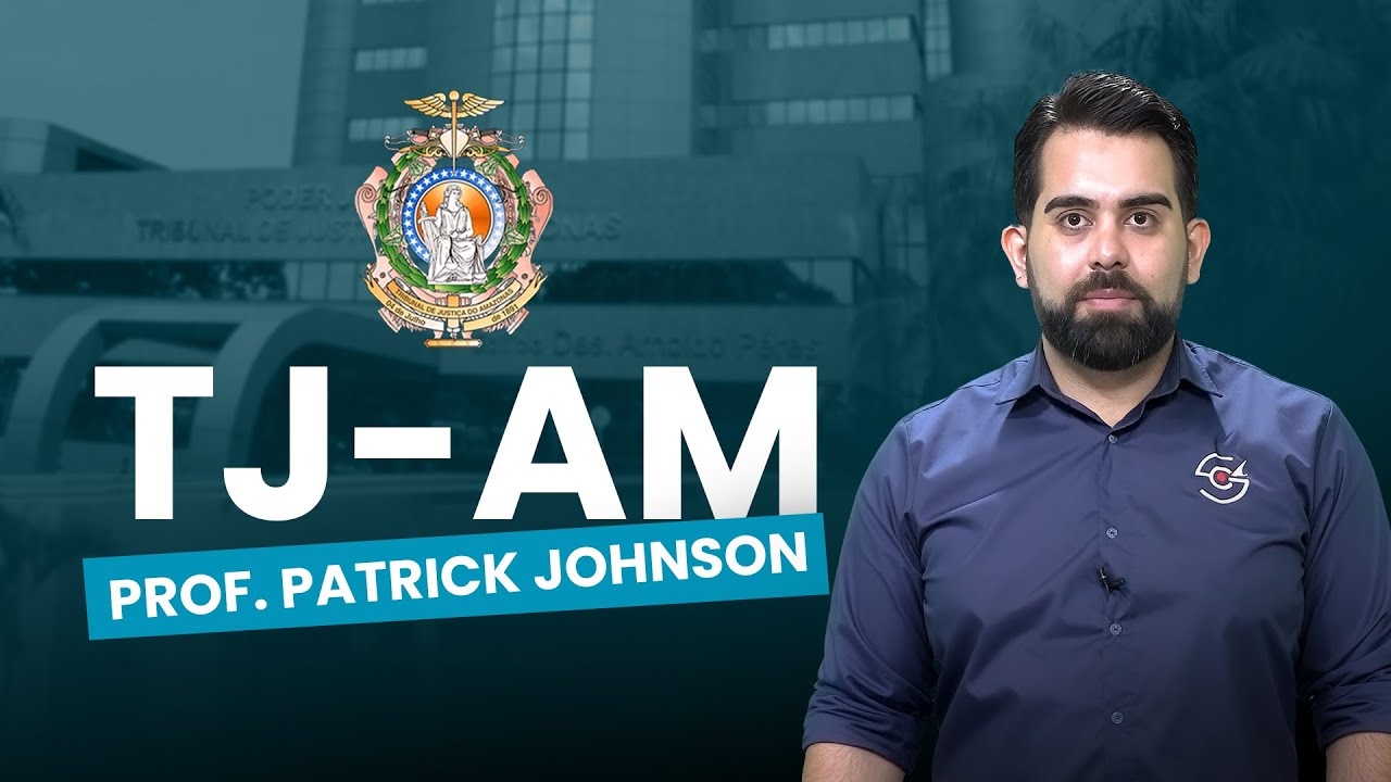 BLOCO DA APROVAÇÃO | TJ AMAZONAS COM PROFESSOR PATRICK JOHNSON