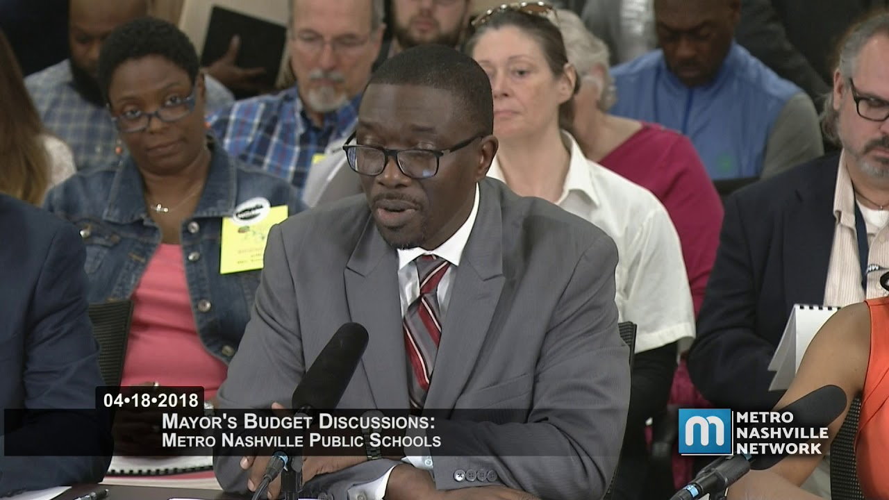 04/18/18 Mayor's Budget Discussions: MNPS