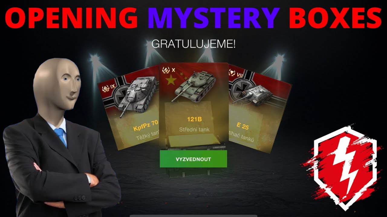 OPENING 55 MYSTERY BOXES! | WoT Blitz