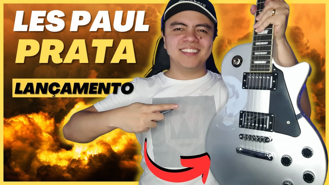 A NOVA LES PAUL PRATEADA DA STRINBERG! LPS-230 SILVER REVIEW