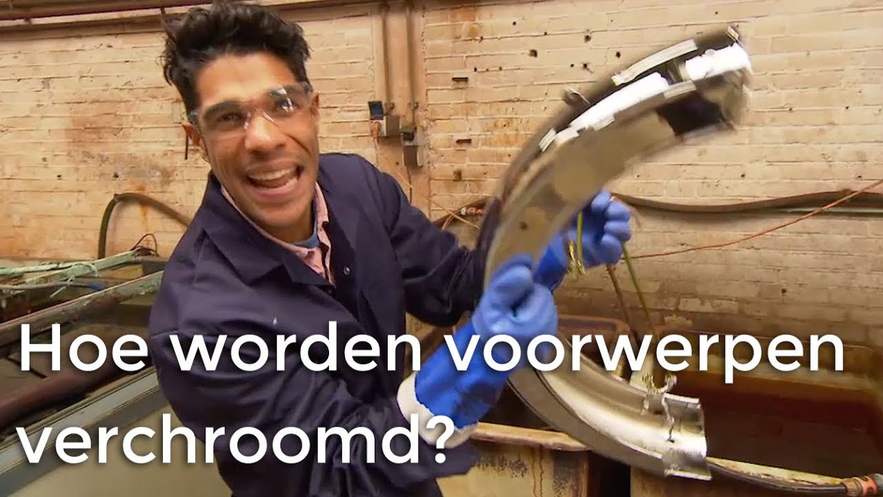 Hoe worden voorwerpen verchroomd? | Doen Ze Dat Zo? | Het Klokhuis