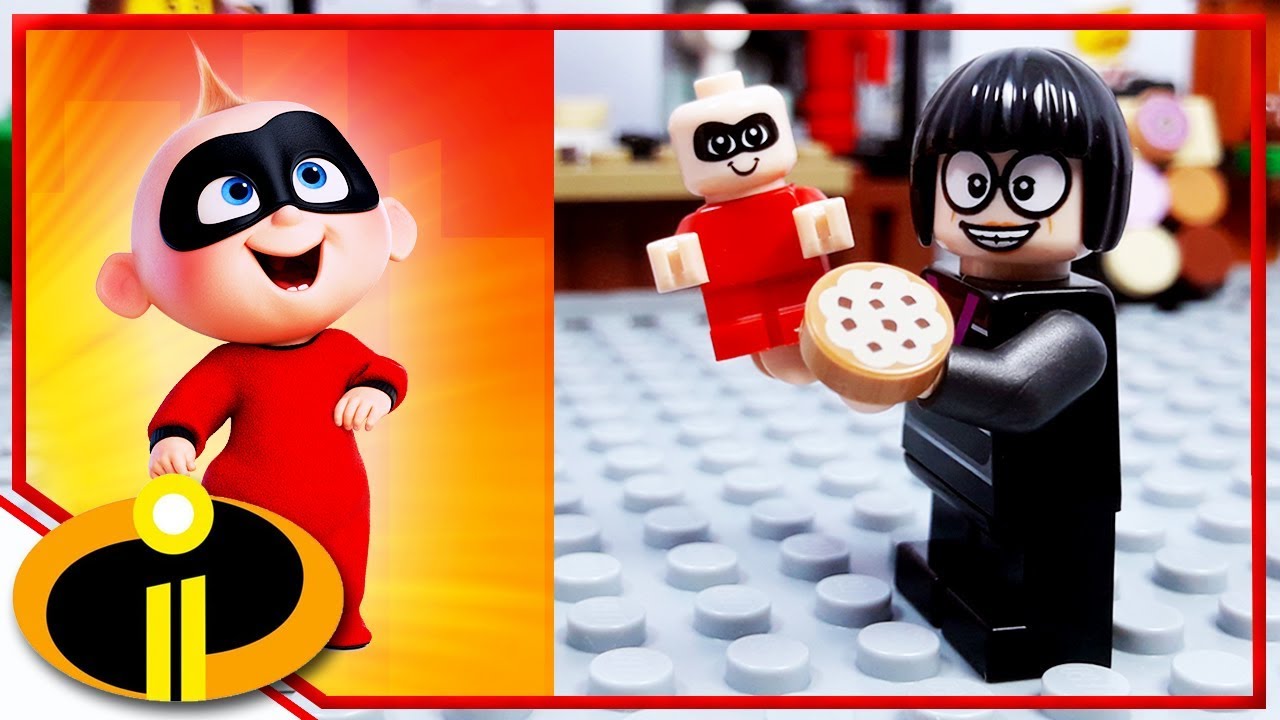 Jack Jack Cookie Incredibles 2 | Lego Disney Pixar Incredibles 2 | Stop Motion Cartoon For Kids