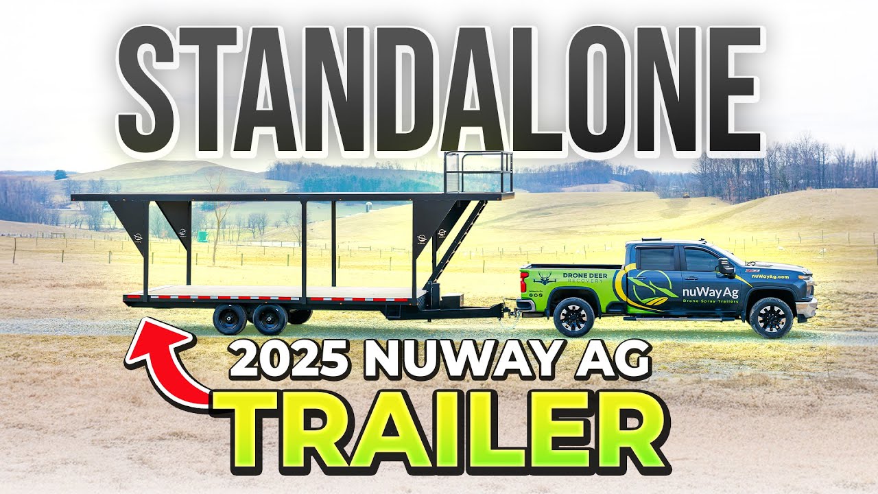 Customize Your Ultimate Drone Spray Setup: nuWay Ag Standalone Trailer!