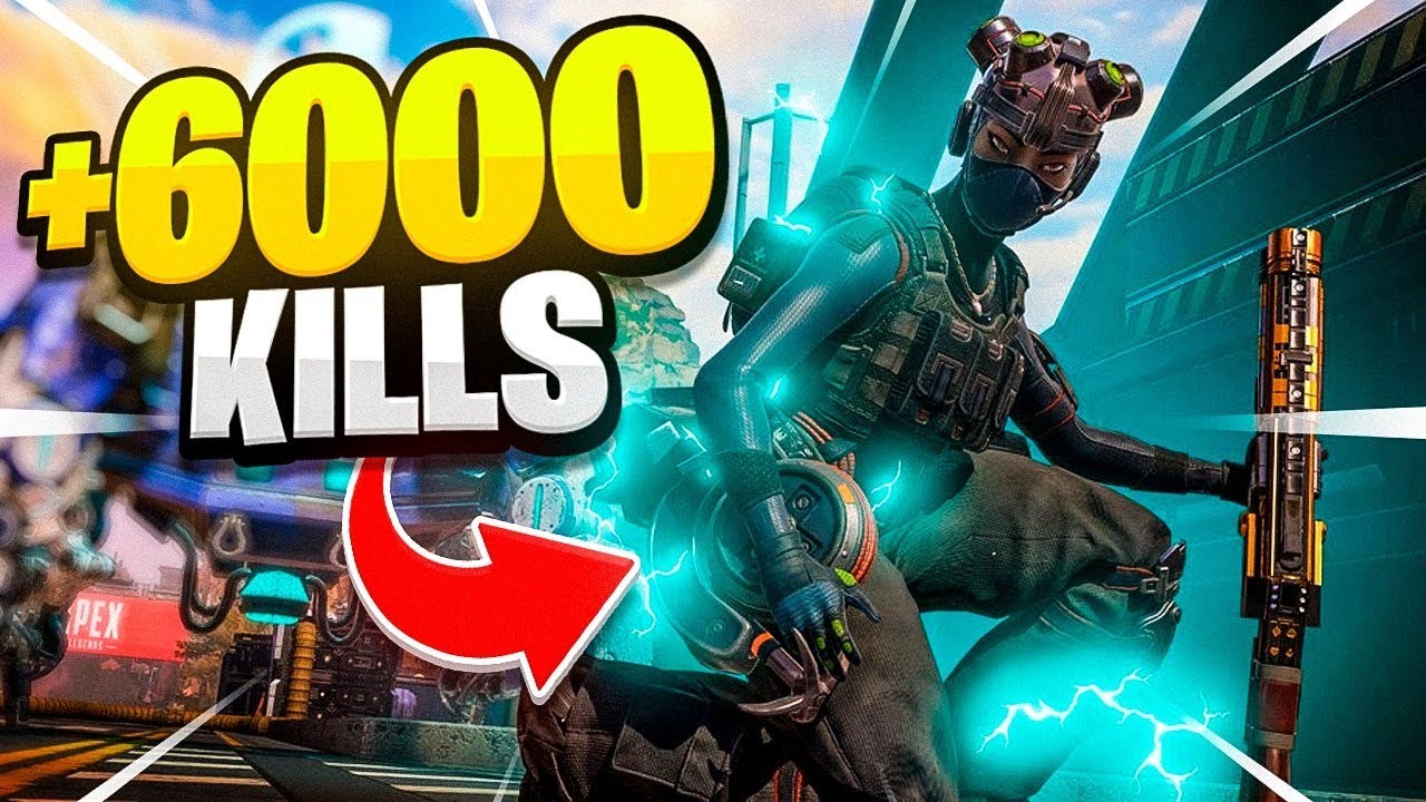 ASI SE VE UNA LIFELINE con *MAS DE 6000 KILLS* en APEX LEGENDS