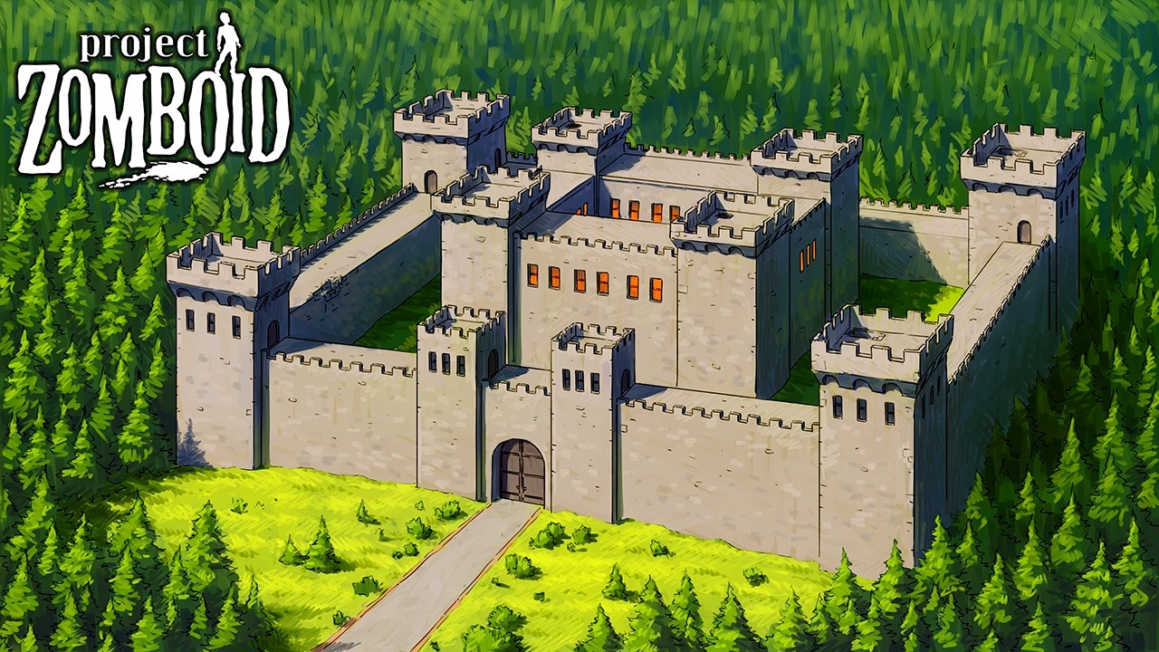 I Built a Castle in Project Zomboid
