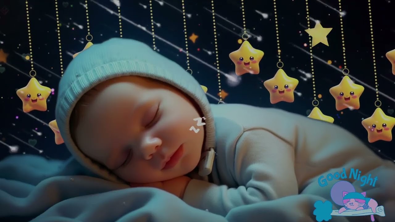 Baby Sleep Music 🌙 Mozart & Brahms Lullabies for Baby Sleep | Instantly Sleep in 3 Minutes