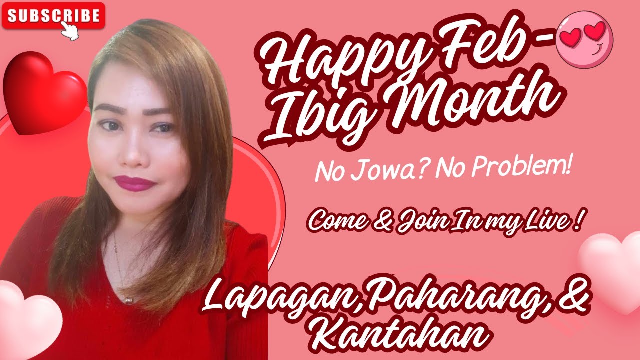 HAPPY FEB-IBIG MONTH ! NO DATE NO JOWA NO PROBLEM COME IN MY LIVE JAMMING TAYO FEB.21,2026 @10 PM