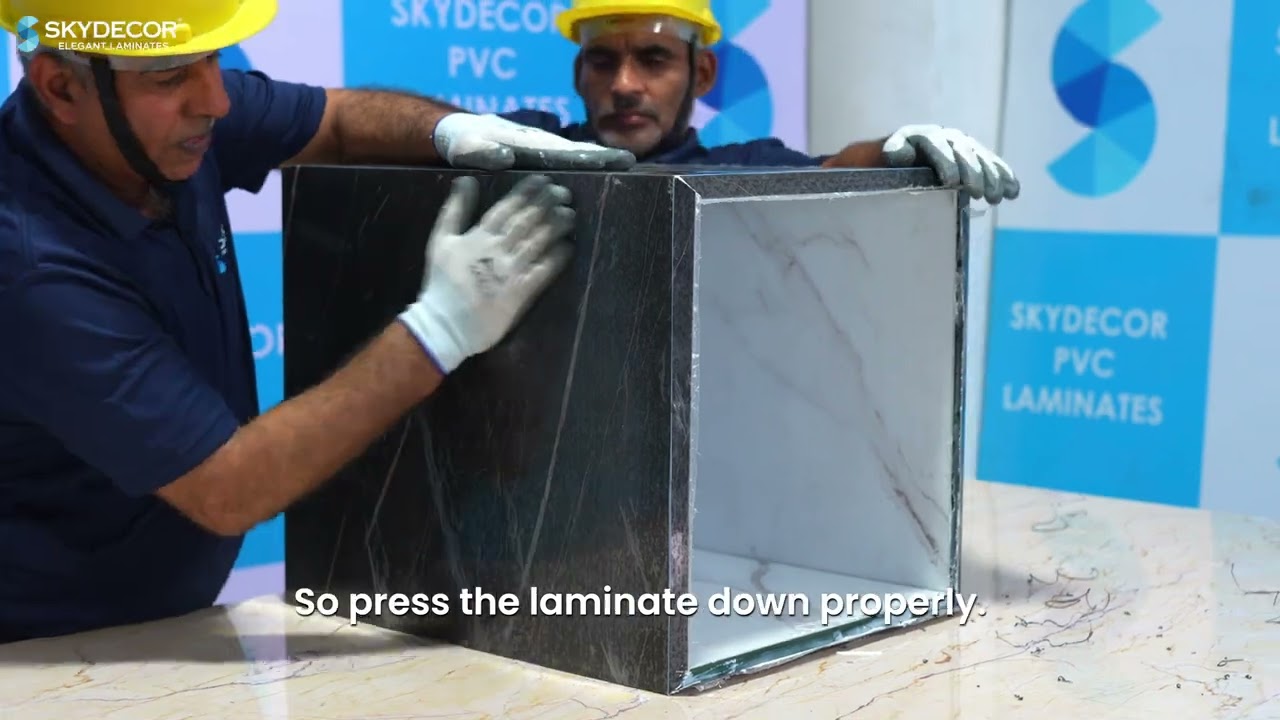 How to install Skydecor PVC Laminates (English)