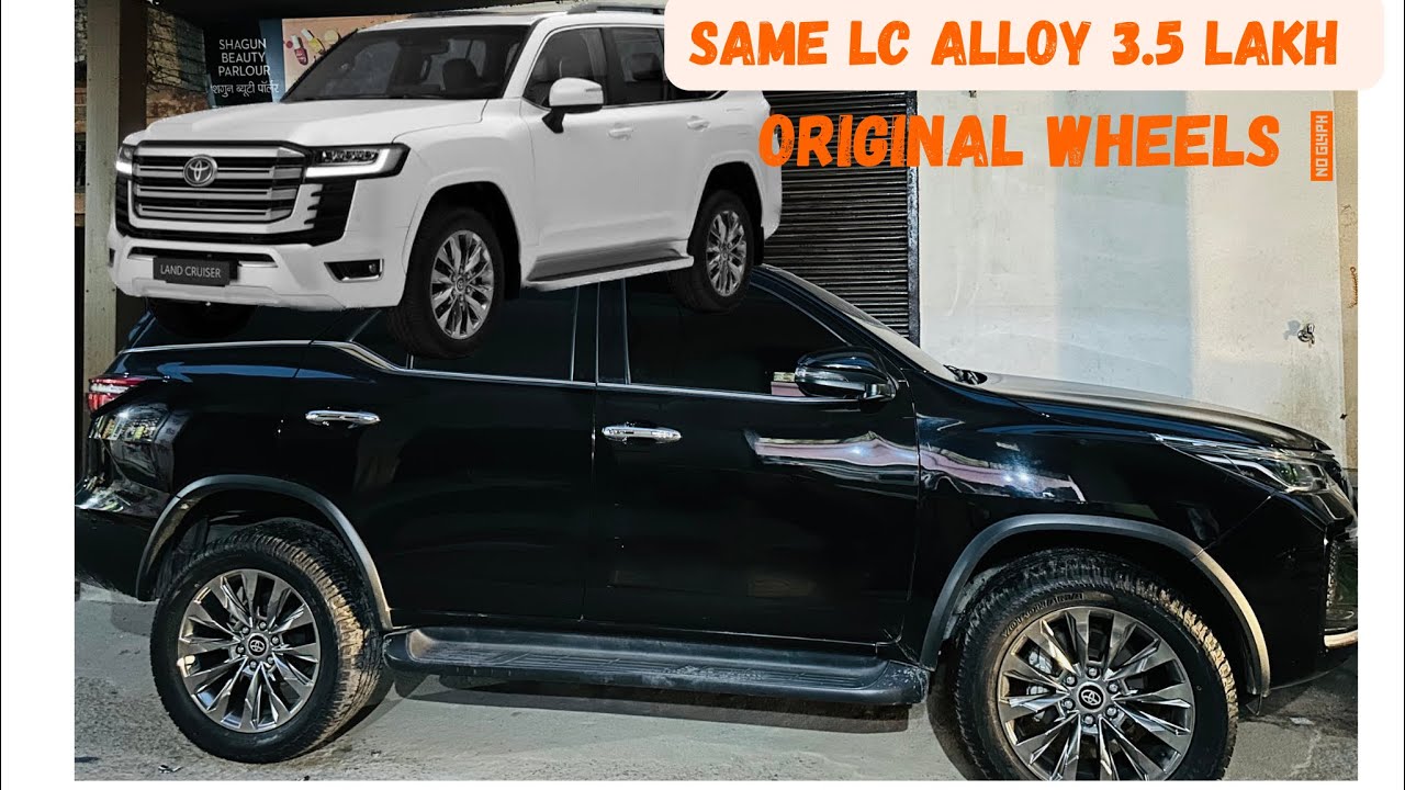 ORIGINAL TOYOTA  LAND CRUISER WHEELS 🛞 || WORTH 3.5 Lakh 🔥