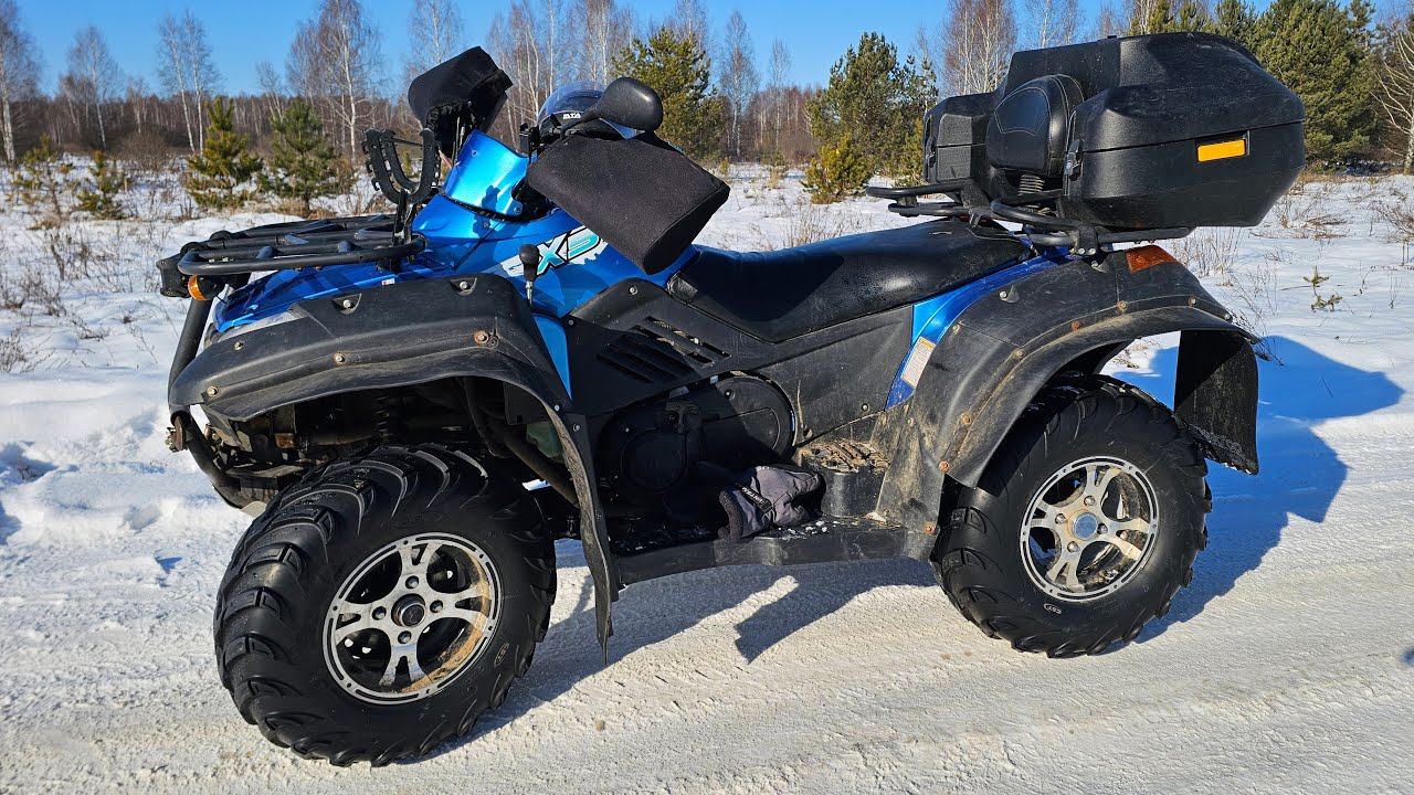 Готовлю квадроцикл к сезону. 5 лет и 5000 км на Cfmoto X5.