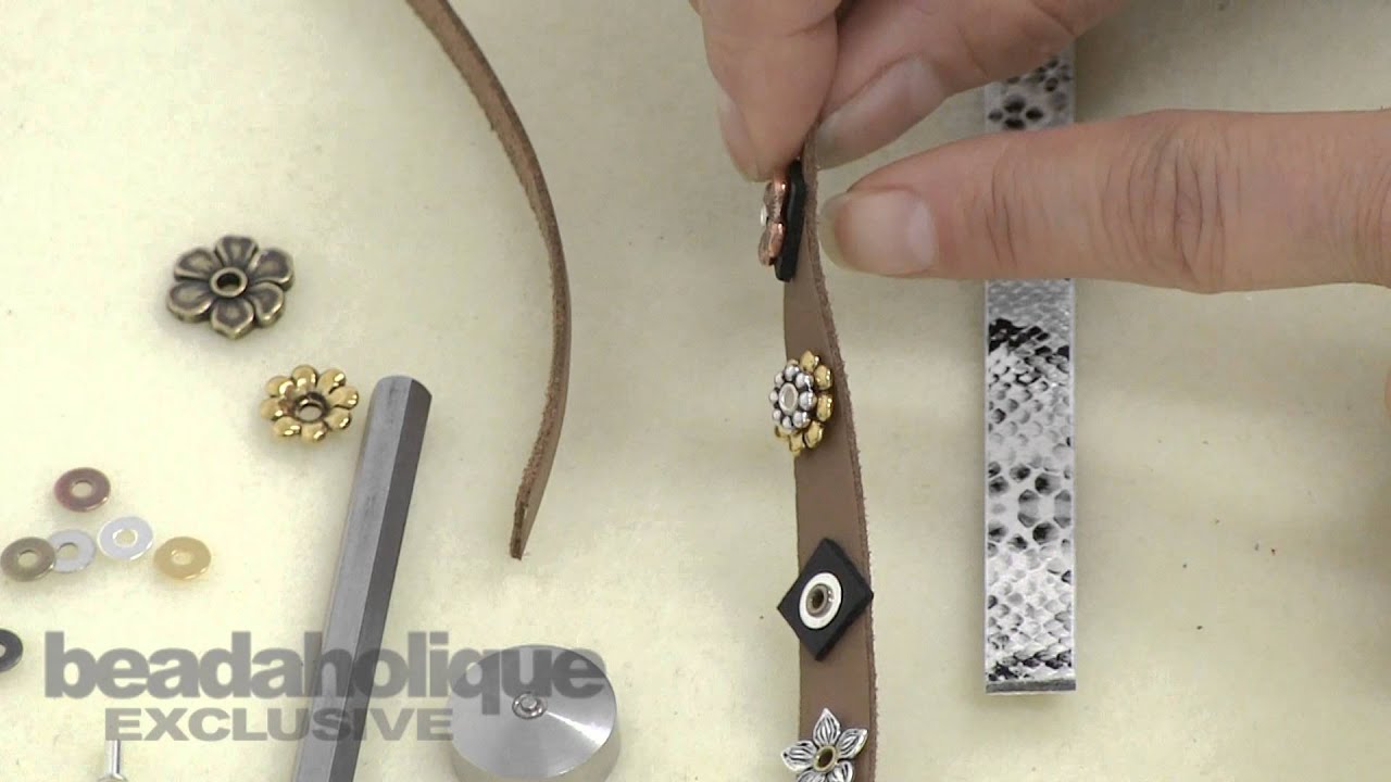 How to Use TierraCast Eyelets With Leather & Alternative Cords by TierraCast