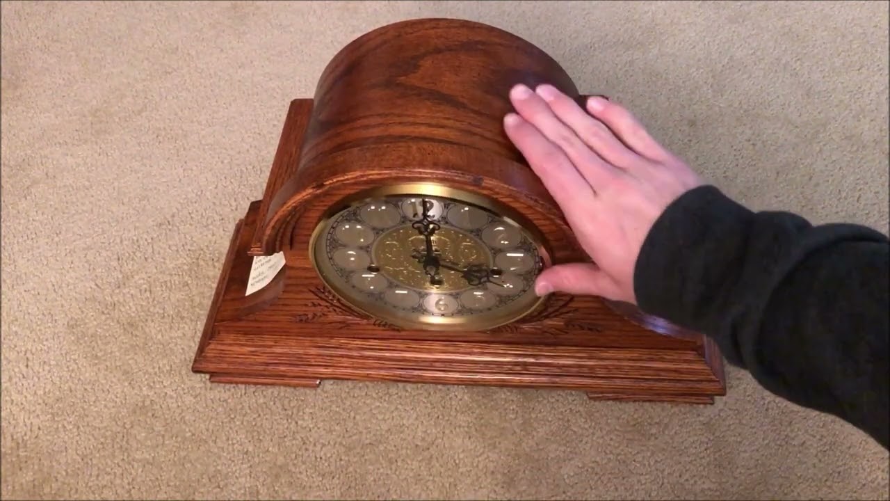 In-depth look at a Sligh Triple Chime Mantel Clock