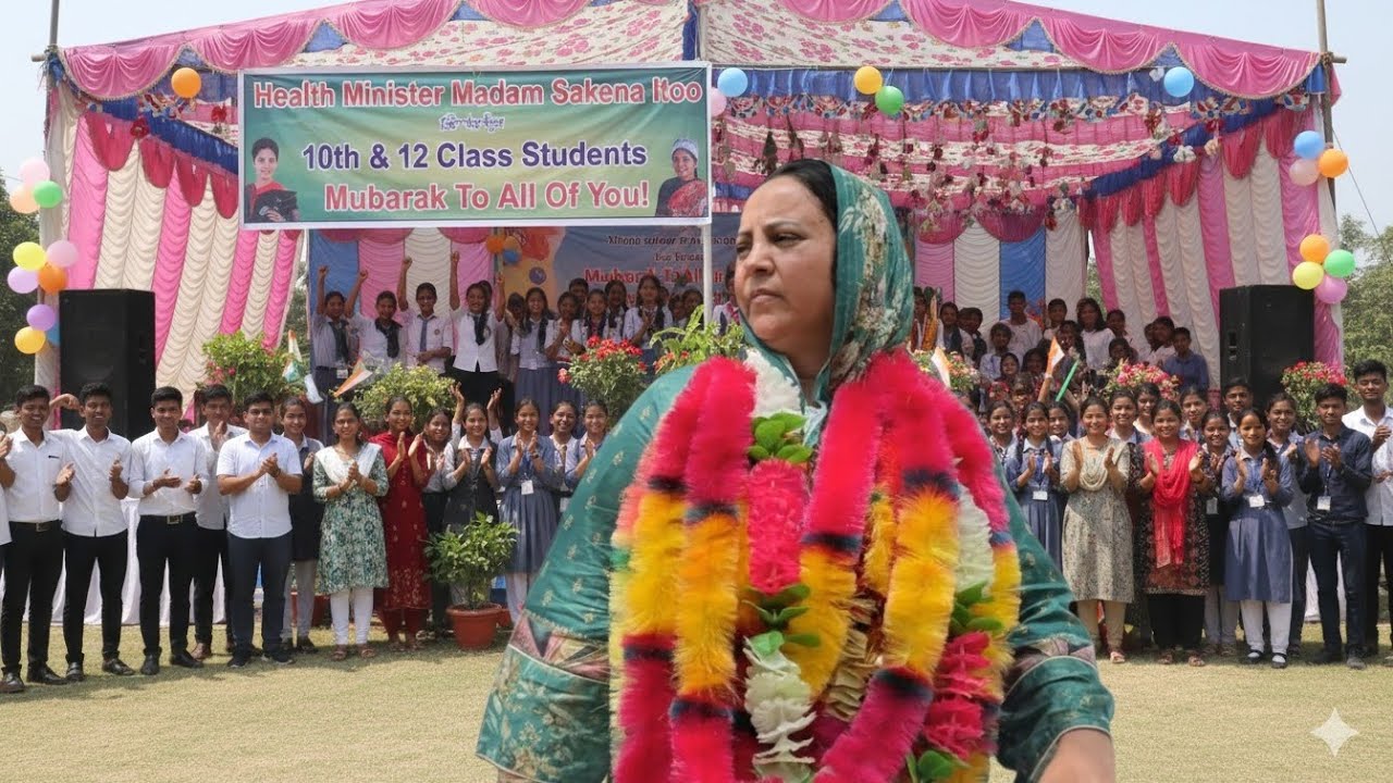 Health minister Madam sakeena itoo 