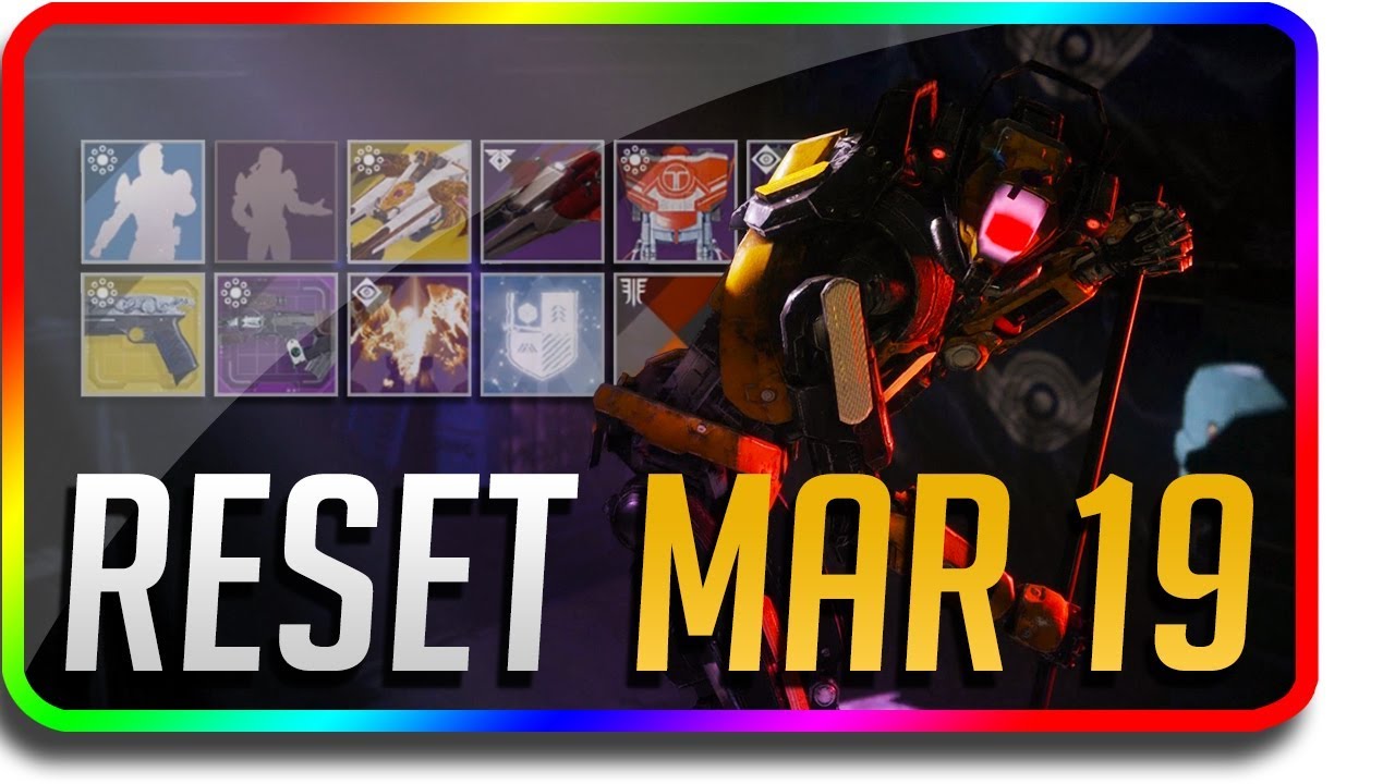 Destiny 2 - Legion's Folly Reset! (March 19 Joker's Wild Weekly Reset, Powerful Gear)