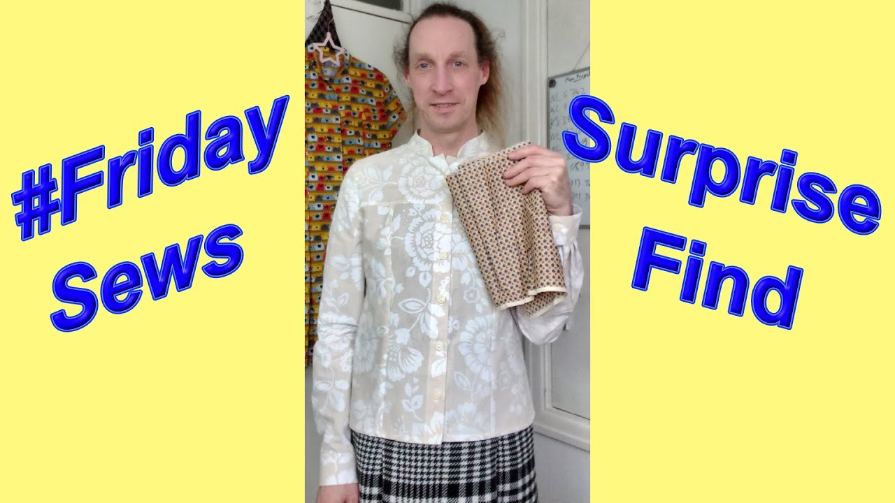 #fridaysews  Long Sleeved Shirt and a surprise find.