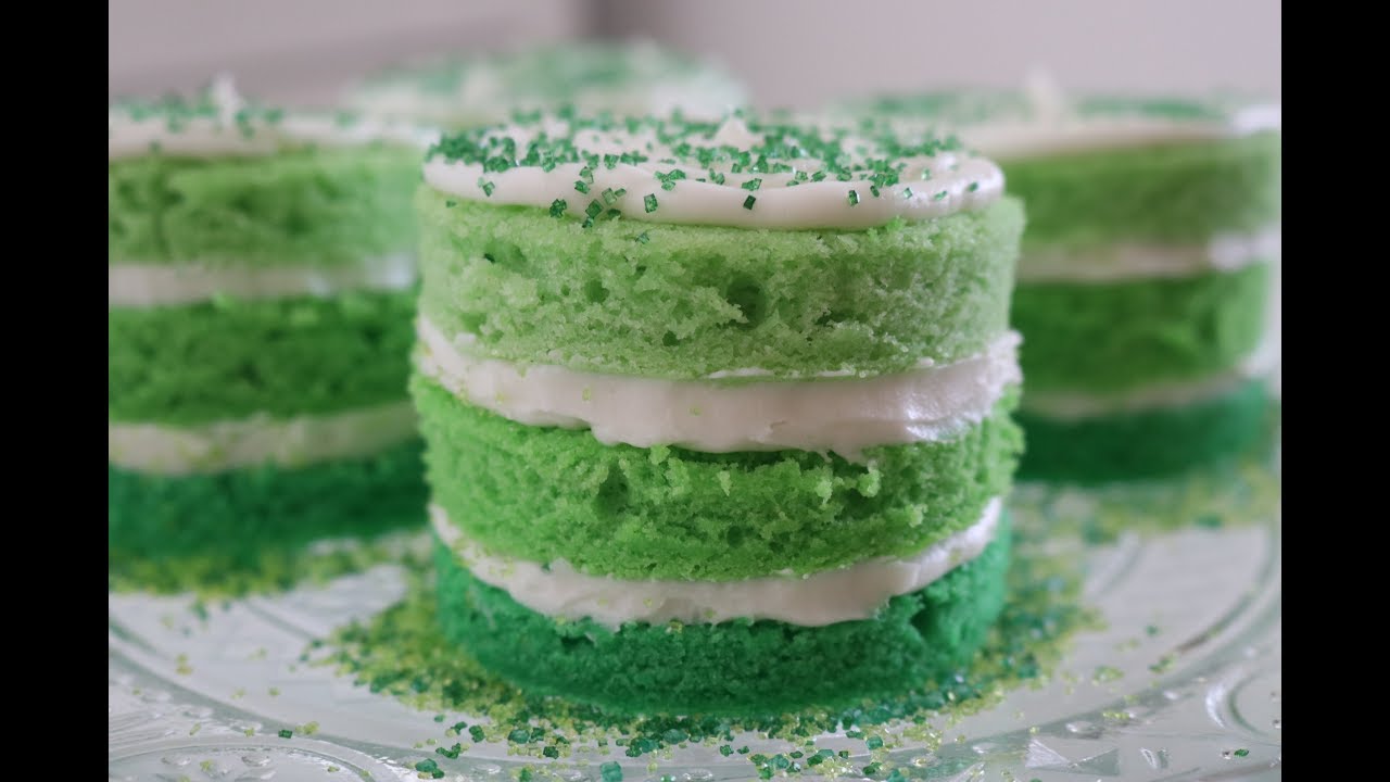 St. Patrick's Day Mini Cakes! | Baking With Josh & Ange