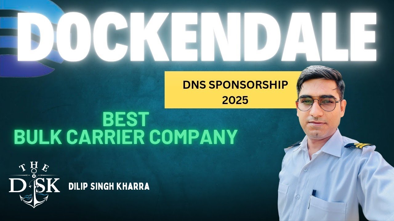 Dockendale|Get Sponsored by Dockendale in 2025 | DNS Sponsorship for Deck Cadets Explained | THE DSK