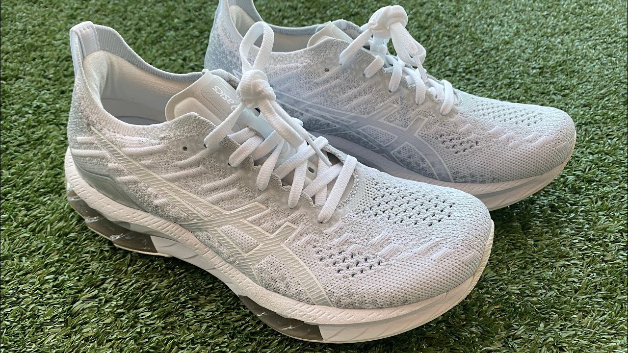ASICS Kinsei Blast White Unboxing On Feet #asics  #Kinseiblast #white