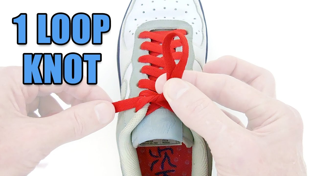 Standard Shoelace Knot tutorial &ndash; Professor Shoelace