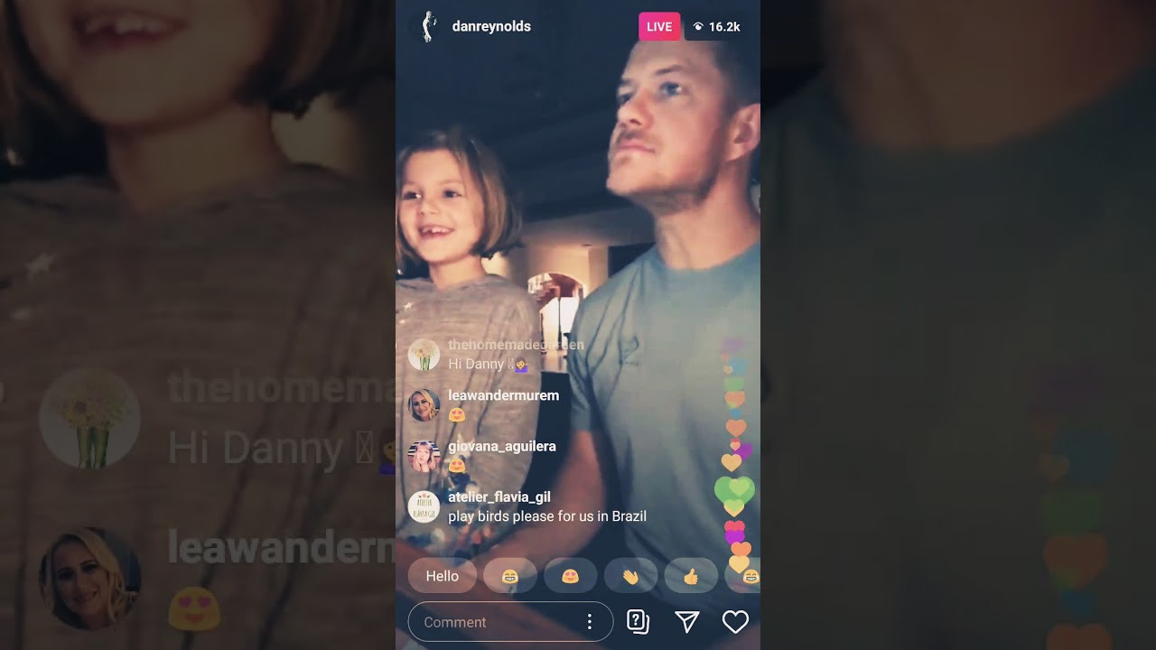 Dan Reynolds with Arrow😍...... Believer.
