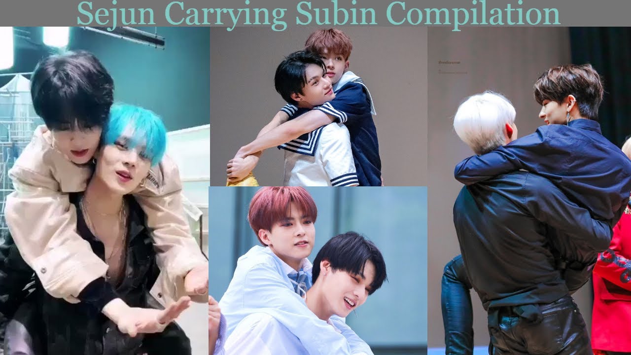 Victon Sejun Carrying Subin [Compilation]