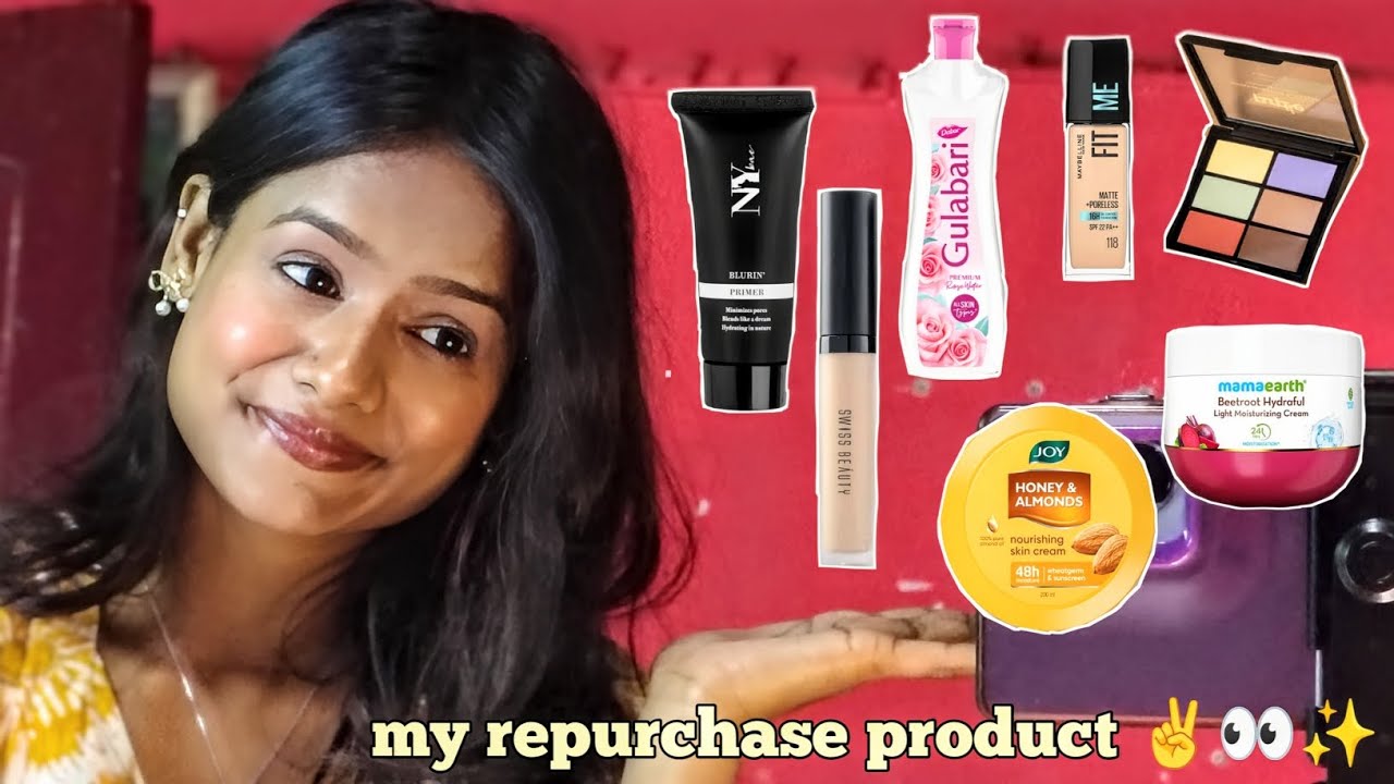 My repurchase product ✌️👀and my favourite ♥️🫰//@kissmiss909 //