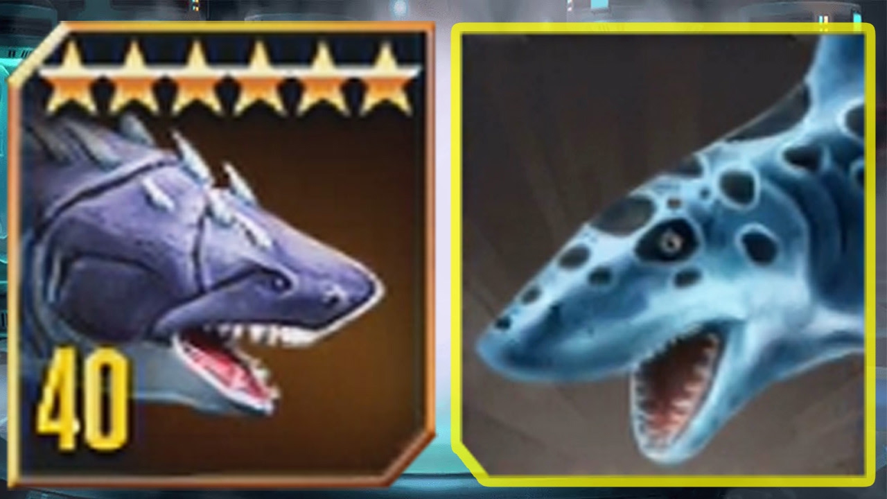 MEGALODON - Jurassic World The Game Vs Jurassic Park Builder